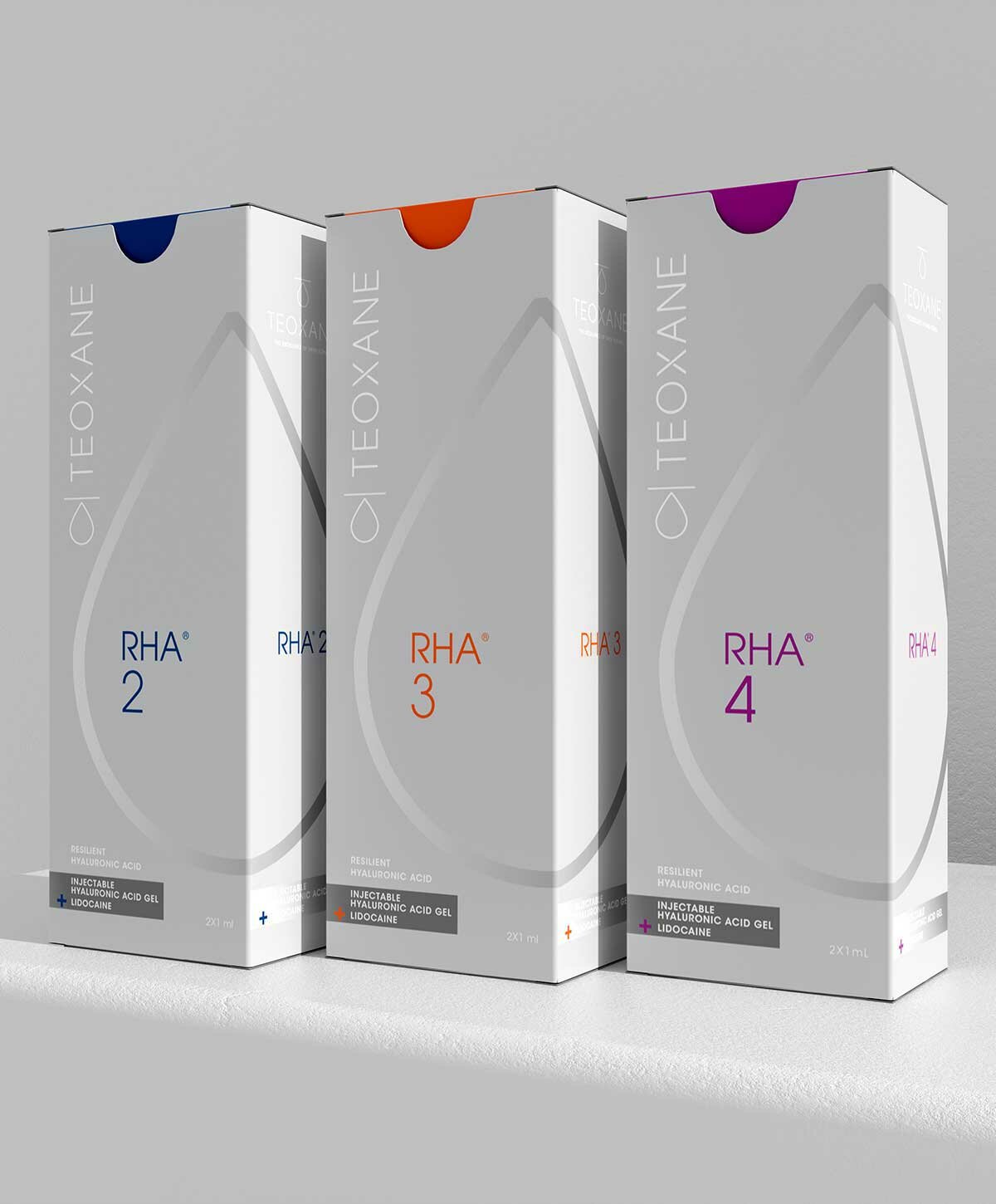 RHA 2, 3 and 4 boxes