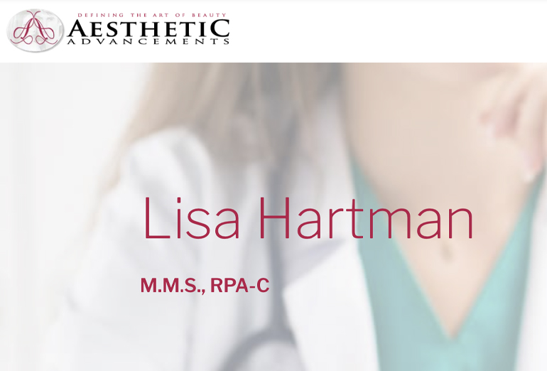 Bio for Lisa M. Harman, M.M.S., RPA-C on Aesthetic Advancements
